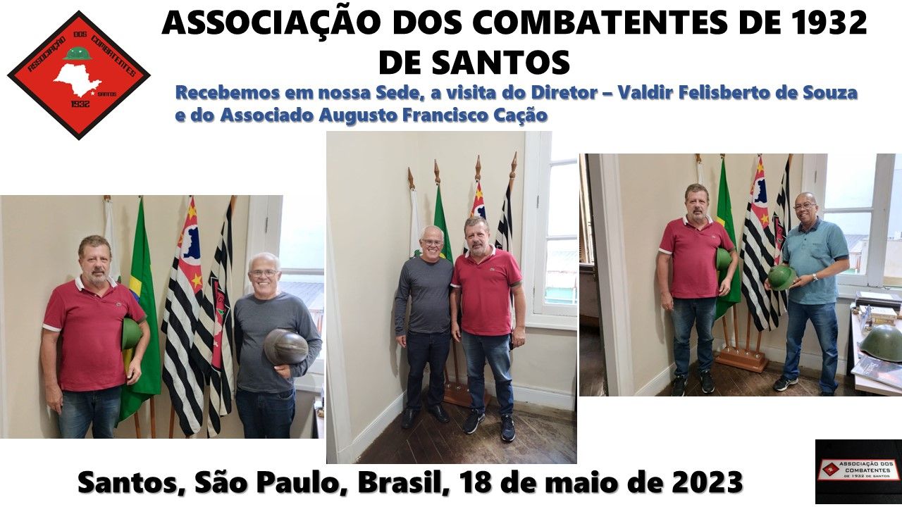 Recebemos em nossa sede visitantes ilustres